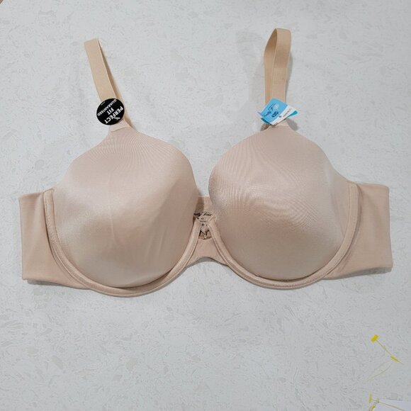 Vanity Fair 42C Fits You Perfectly‎ Average Contour 75306 Beige NWT - Picture 1 of 5